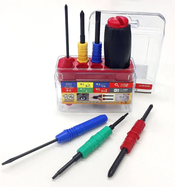 VESSEL SCREWDRIVER MIX SET "FAMI DRA" TD-912N
