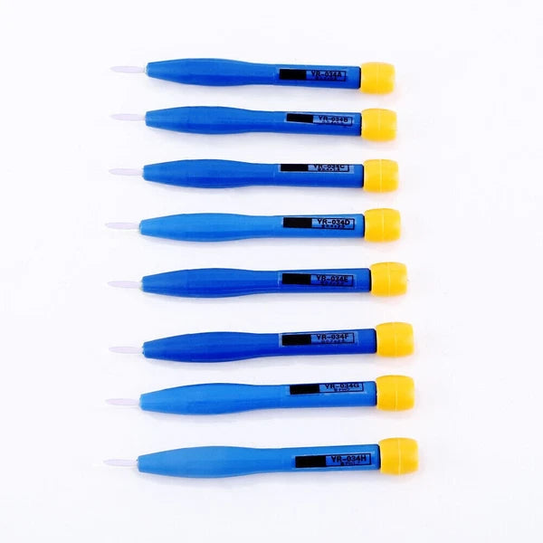8pcs Adjust Frequency Screwdriver Anti static Plastic Ceramic Set Home Hand