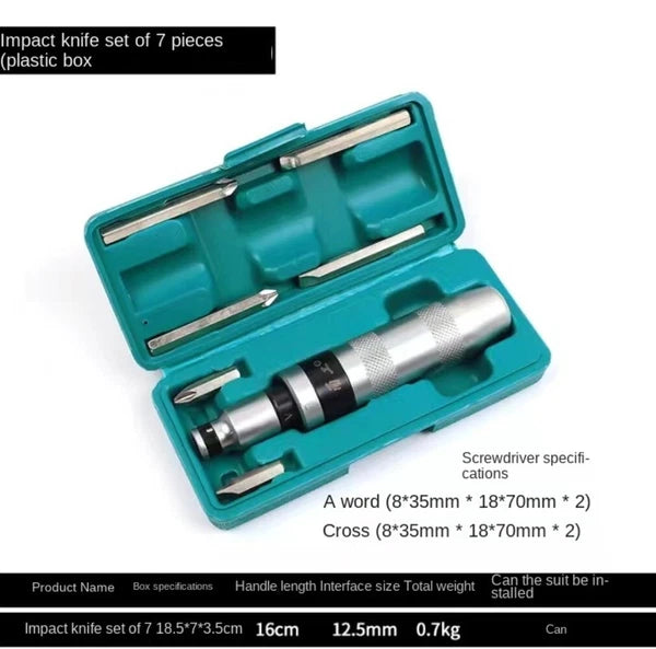 Screwdriver Set Industrial Grade Multifunctional Heavy Duty Shock Screwdriver