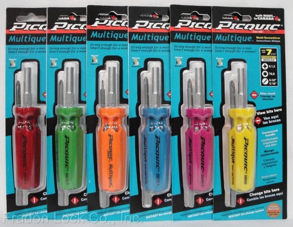 Picquic Multique Multi-bit Screwdriver Small New Canada