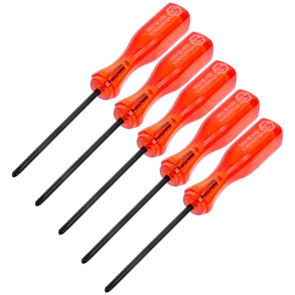 5 Pcs Tri Point Screw Driver Triangular Screwdrivers Small Triwing Set Boy
