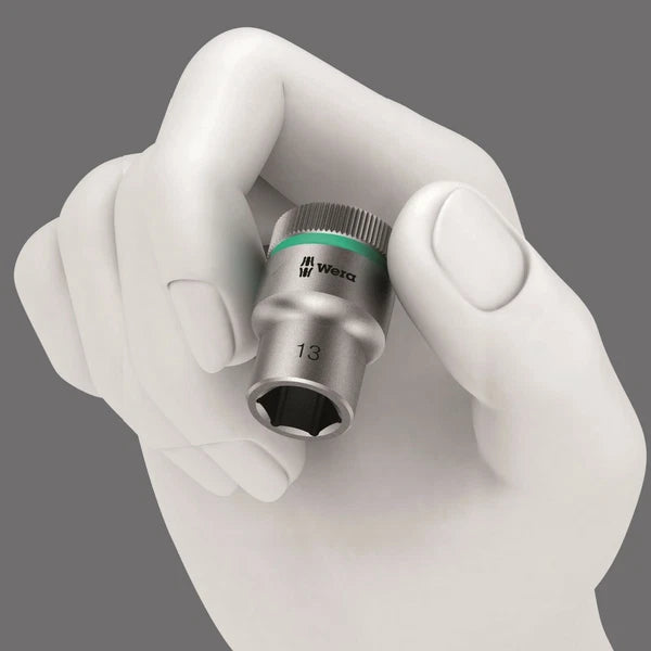 Wera Bicycle Set 3 Zyklop Mini Ratchet Bit Set 1/4" Drive Metric 05004172001