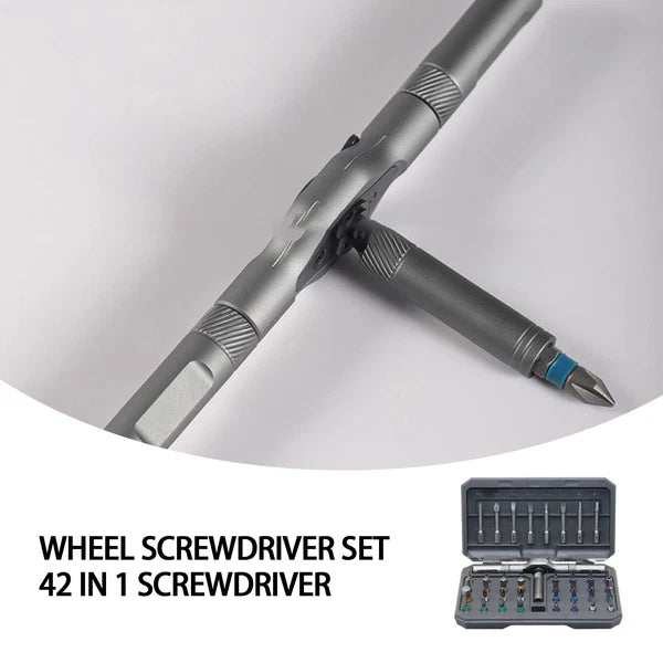 42 in 1 Magnetic Screwdriver Set Multi Bit Magneti DIY Ratchet Screwdriver Set
