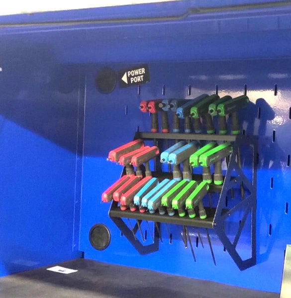 US General Icon hutch mount Organizer holder for ICON Snap on T handle hex allen