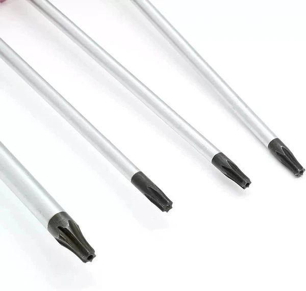 Piutouyar 8PCS Magnetic Torx Screwdrivers Set Security Screwdriver T8 T9 T15 T15