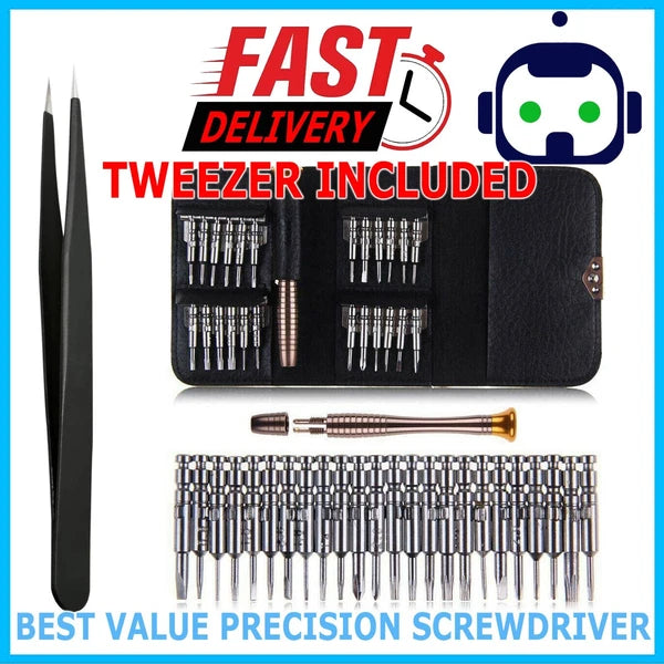 26 in 1 Small Mini Repair Precision Screwdriver Torx Tool Kit Set Phones Fix US