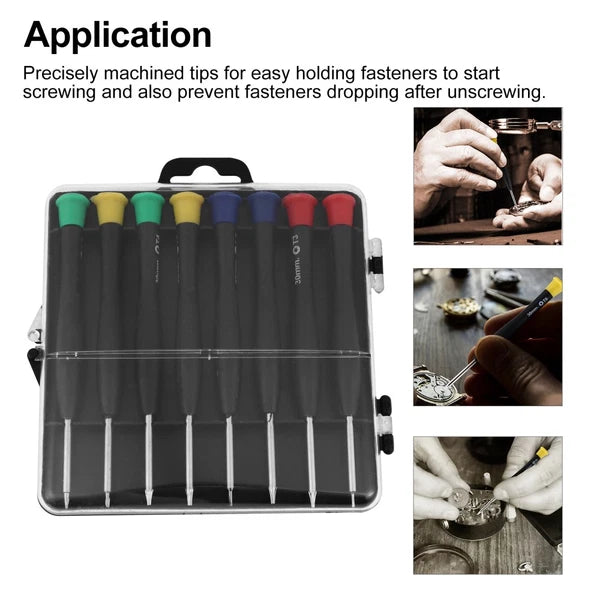 16 Pcs Screwdriver Set Clock Repair Tools Precision Screwdrivers
