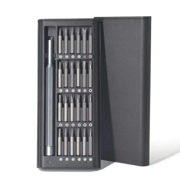 25-in-1 Precision Screwdriver Set – Magnetic Bits for iPhone, PC, Watch
