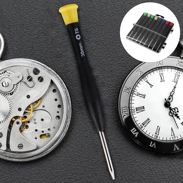 16 Pcs Screwdriver Set Clock Repair Tools Precision Screwdrivers