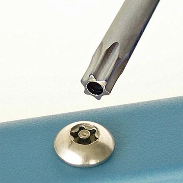 2x T10 4" Torx Screwdriver Bit Set Hex Security Magnetic Head 100MM Extra Long