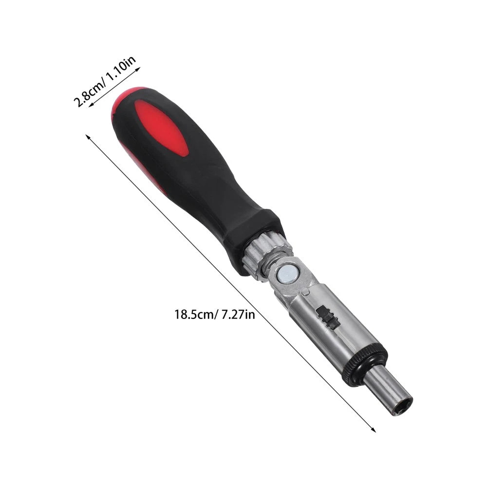 Multifunctional Ratchet Screwdriver Mechanic Tool Set Right Angle Hexagon