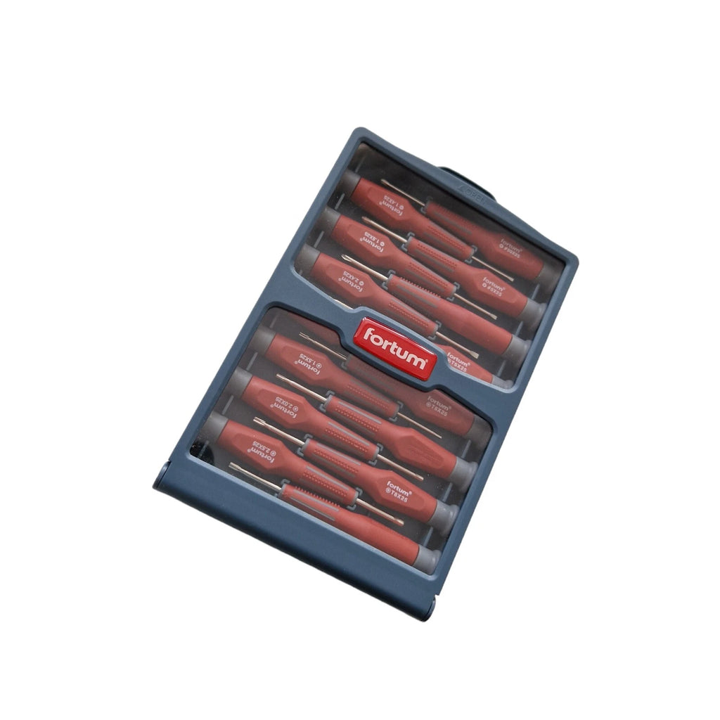 Fortum Professional Precision Screwdriver Set 15 Pcs CrMoV Discontinued