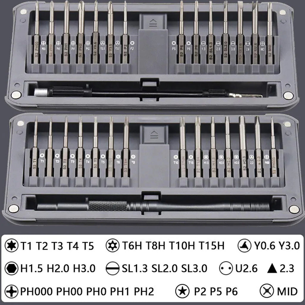 30 in 1 Precision Screwdriver Set PC Computer Phone Watch Laptop Repair Tool New