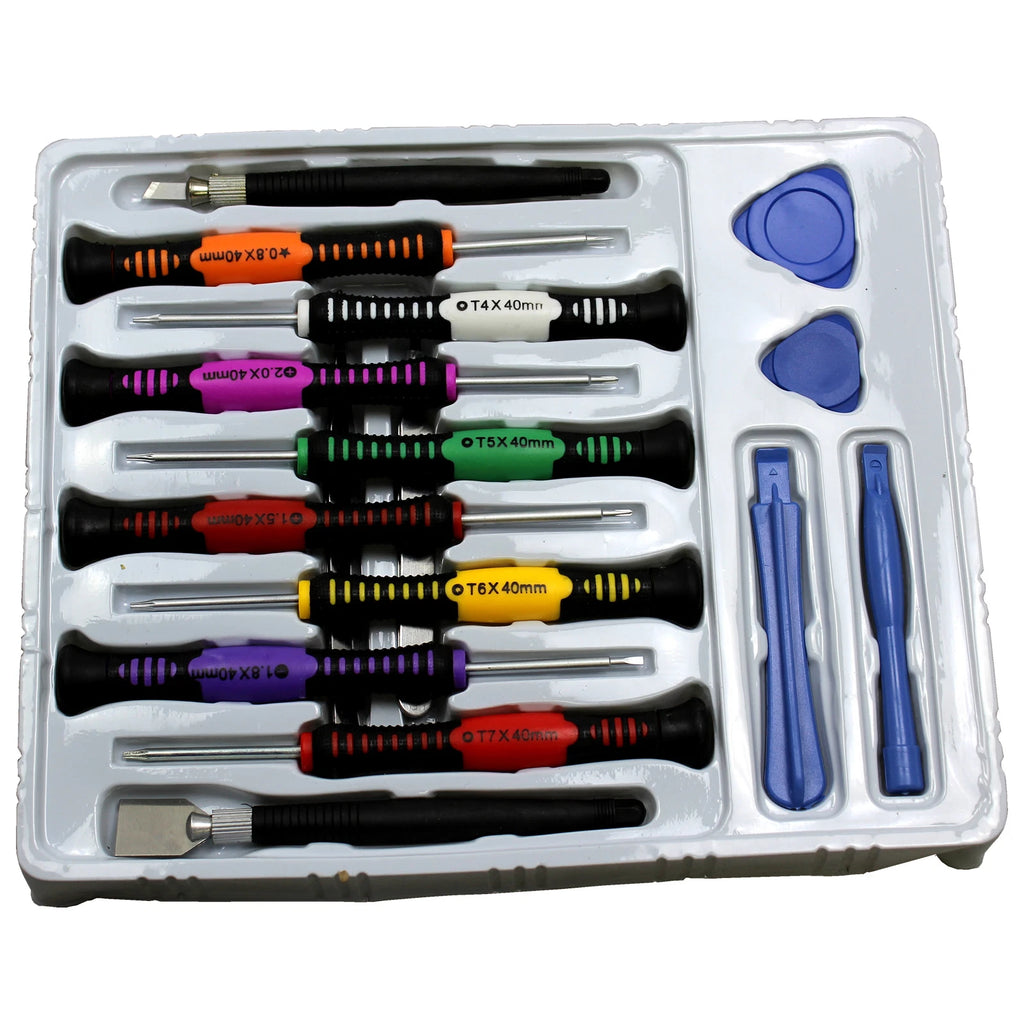WOW 16 Pcs Repair Kit Screwdrivers Pry Tool for iPhone Samsung HTC Cell Phone