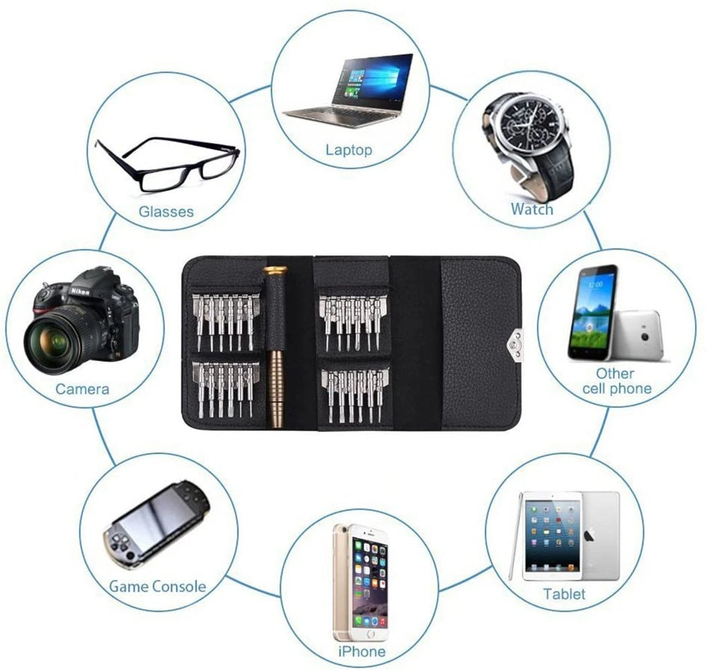 25 in 1 Screwdriver Set Torx Tools For MacBook iPhone X Samsung PC Tablet Laptop