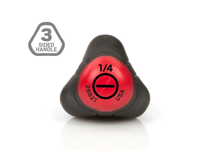 Stubby High-Torque Black Oxide Blade Screwdriver Set, 2-Piece (#2, 1/4 in.)