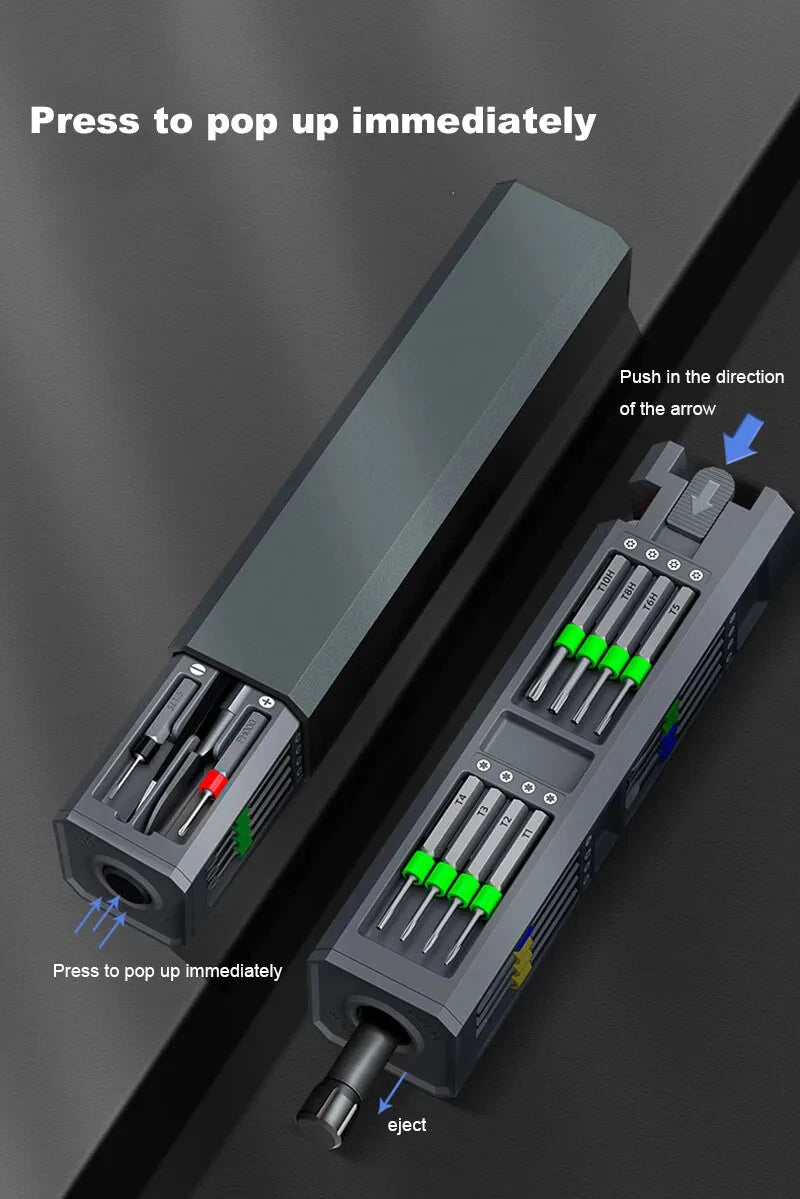 Screwdriver Set S2 Phillips Slotted Screw driver Bit Maintenance tool hand tools