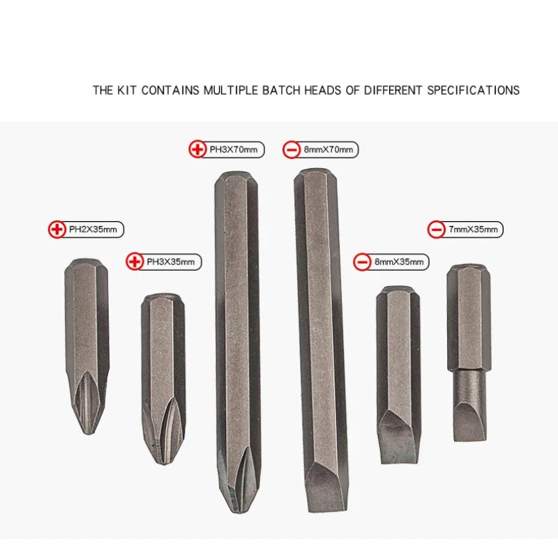 1/2 Inch Impact Screwdriver Set Impact Screwdriver Professional Screwdriver Tool