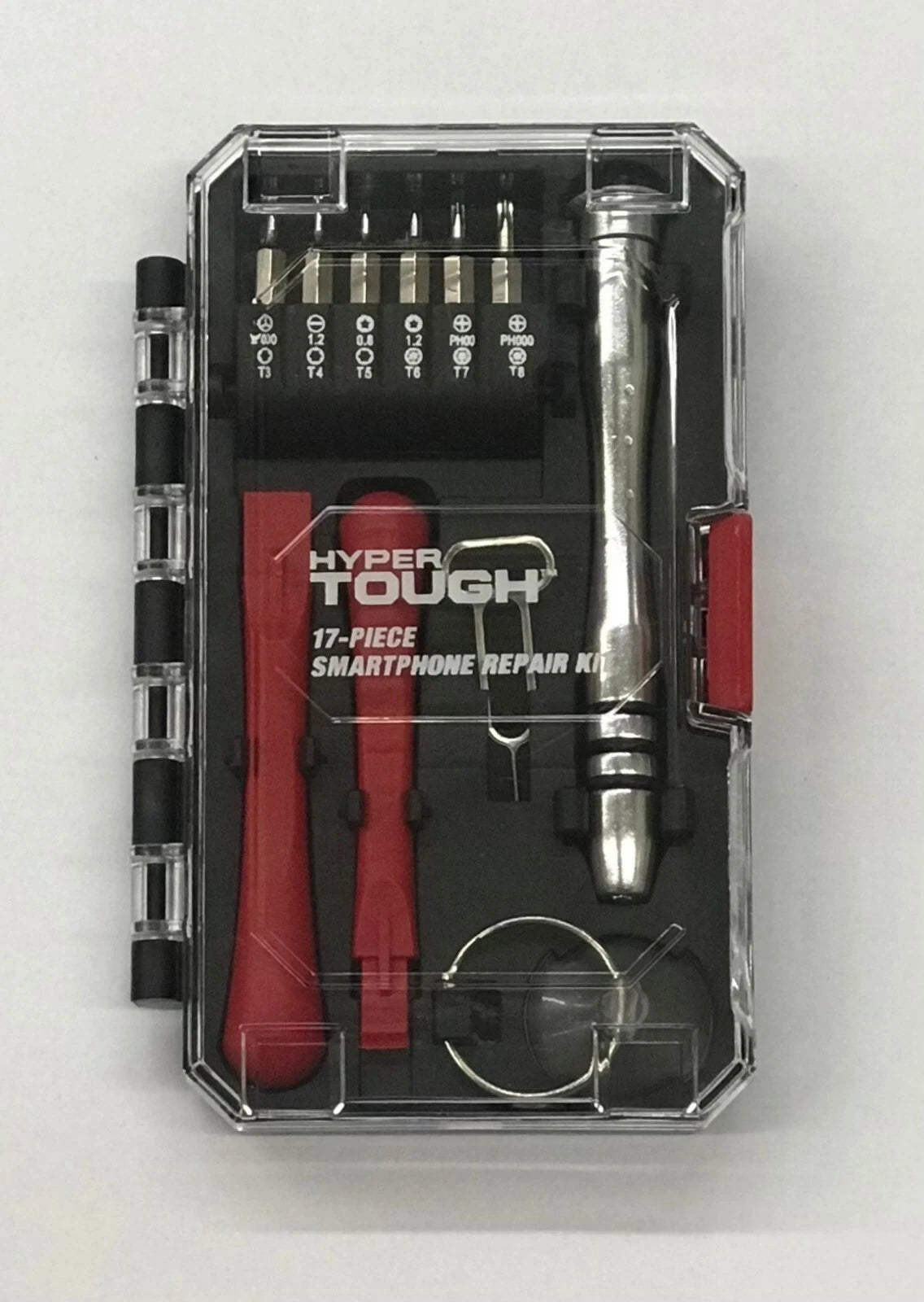 Hyper Tough - Smart Phone Repair Tool Kit 17 Piece Set Screw Driver Torx