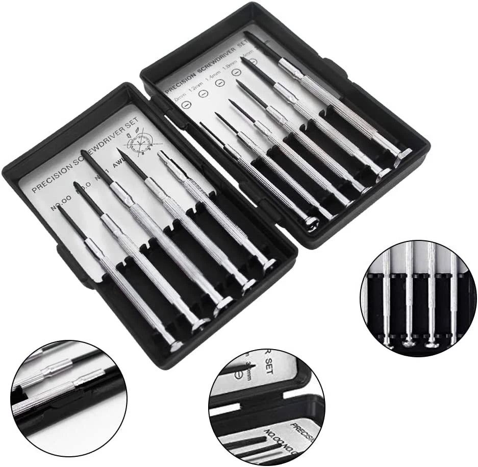 11PCS Mini Precision Screwdriver Set, Small Screwdriver Set for Electronics,