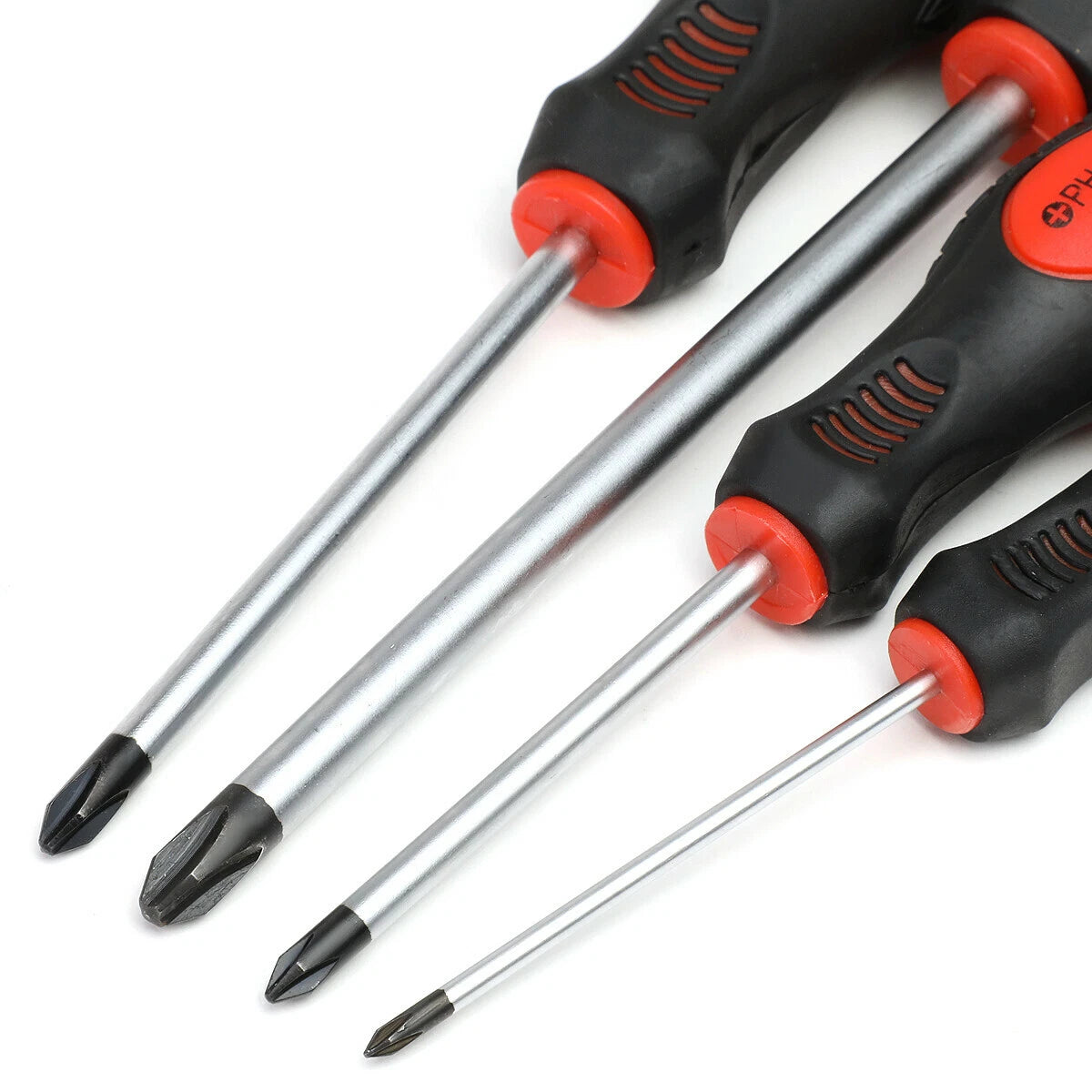 10 Pcs Precision Machined Magnetic Tips Screwdriver Set Hand Work Twisting Tools