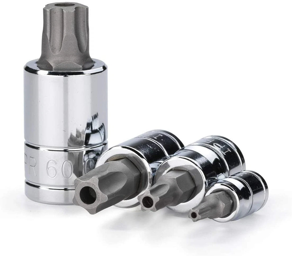 12 pc 5-Point Star Torx Tamper Proof Security Bit Socket Set