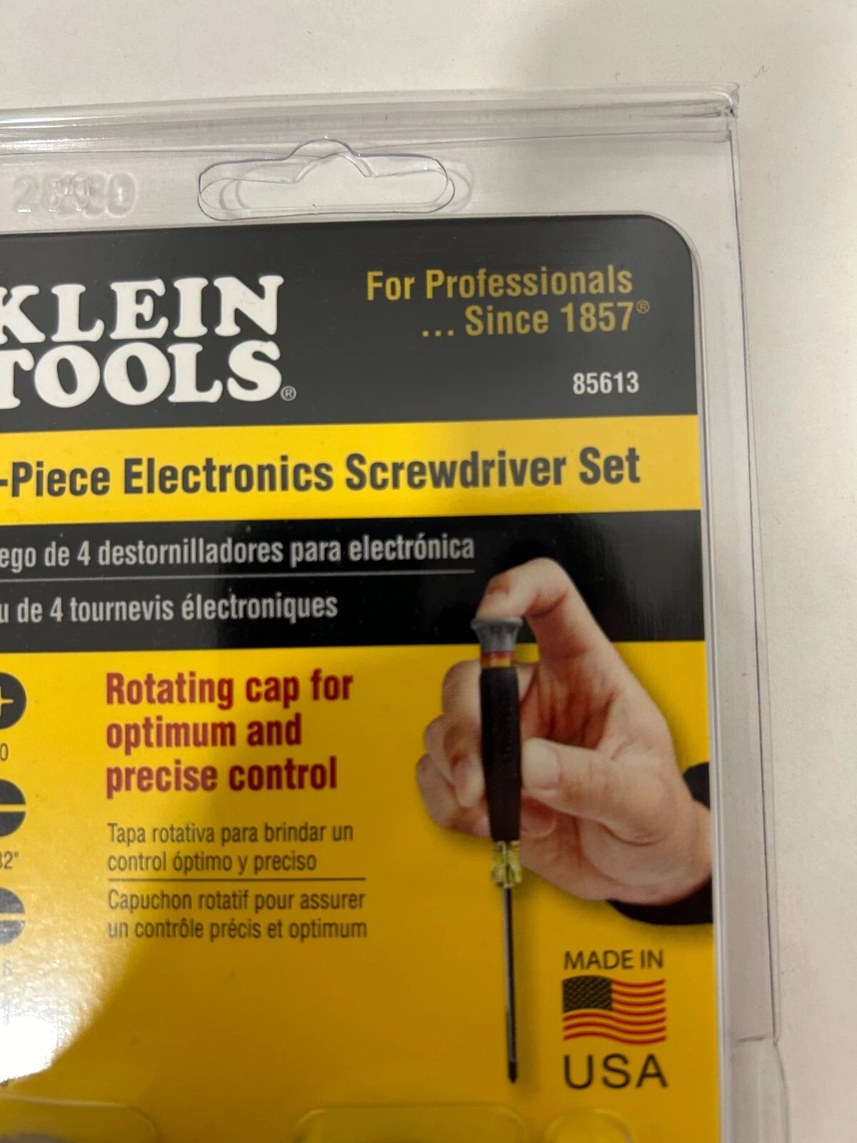 Klein Tools 4-Piece Electronics Screwdriver set 85613