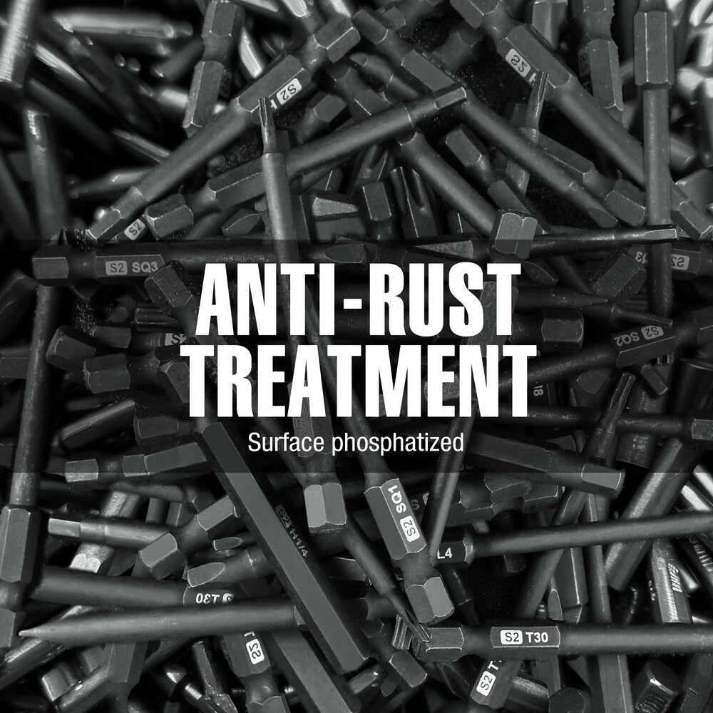 WORKPRO 20pcs Hex Head Allen Wrench Drill Bit Set Metric and SAE Hex Bits New