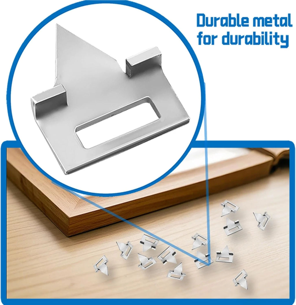 Glazier Points,120 Glazin Points and Glazier Point Driver for Easy Installation
