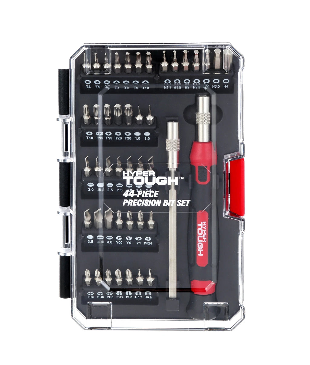 Hyper Tough 44 Piece Precision Multi-type Screwdriver Bits Set TS99913A