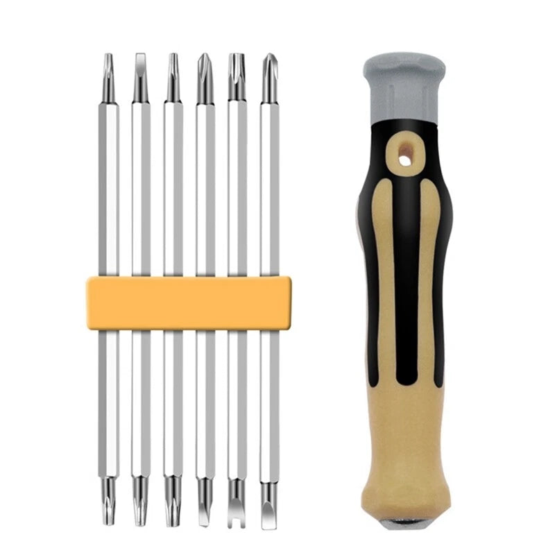 7 Pcs Household Multifunctional Strong Screwdriver Bit Set Repair Tool
