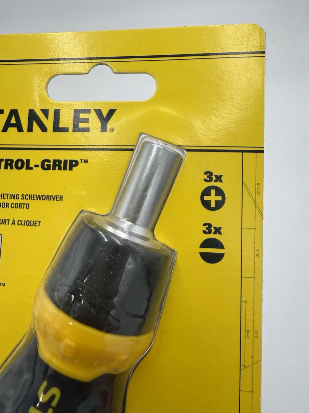 Stanley 66-358 Ratcheting Multi-Bit Stubby Screwdriver