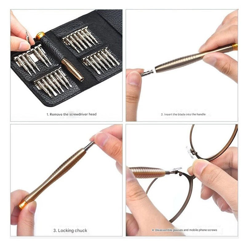 For Macbook Air Macbook Pro Repair Tool Kit w/ 1.2mm Pentalobe Screwdriver 25pc