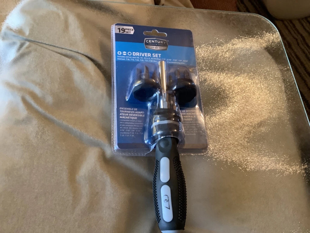 NEW CENTURY 72192 19 Pc. SET MAGNETIC DRIVER SET UPC: 081838721923