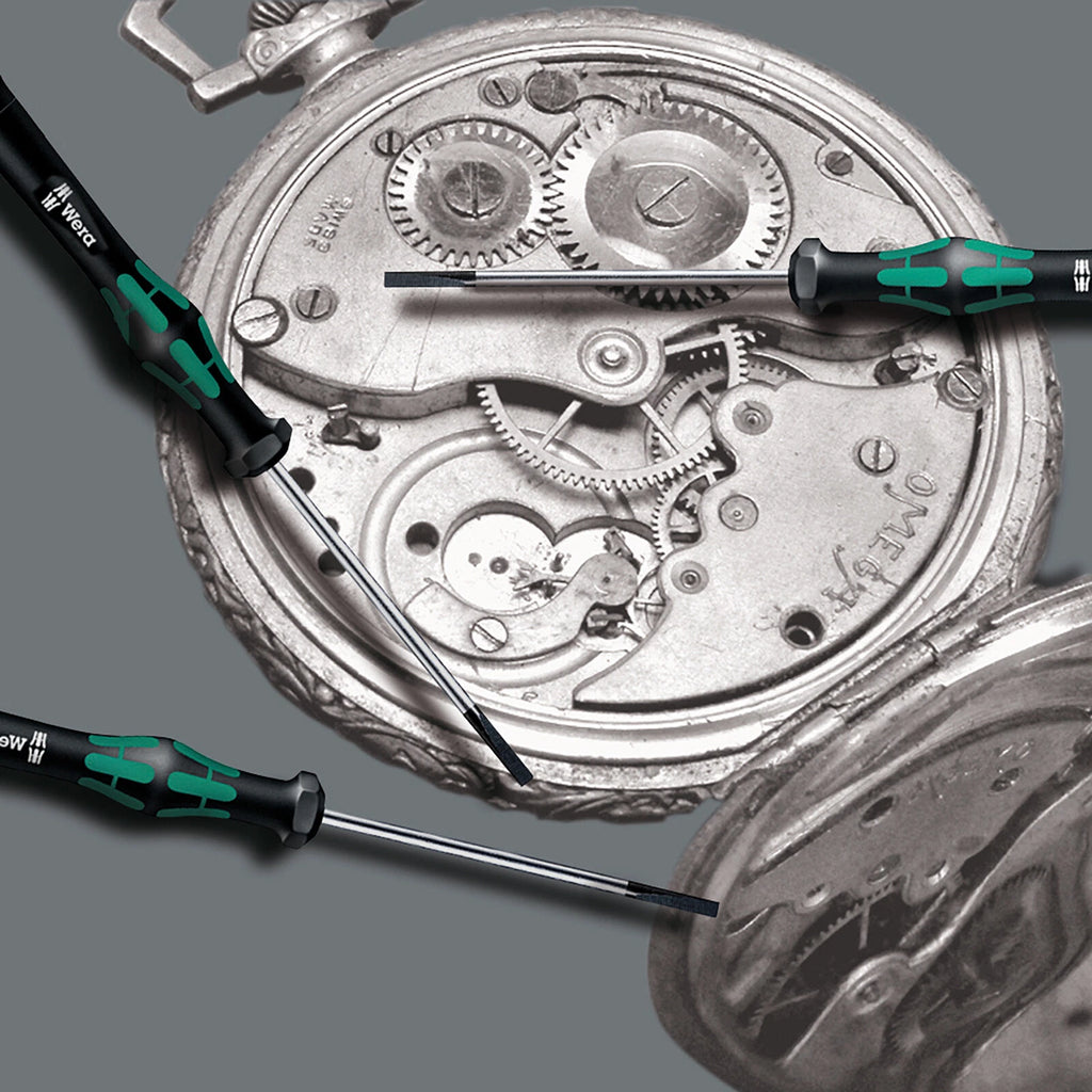 Wera Precision Screwdriver Set 12pc Kraftform Micro 12 Universal 1 Phillips Torx