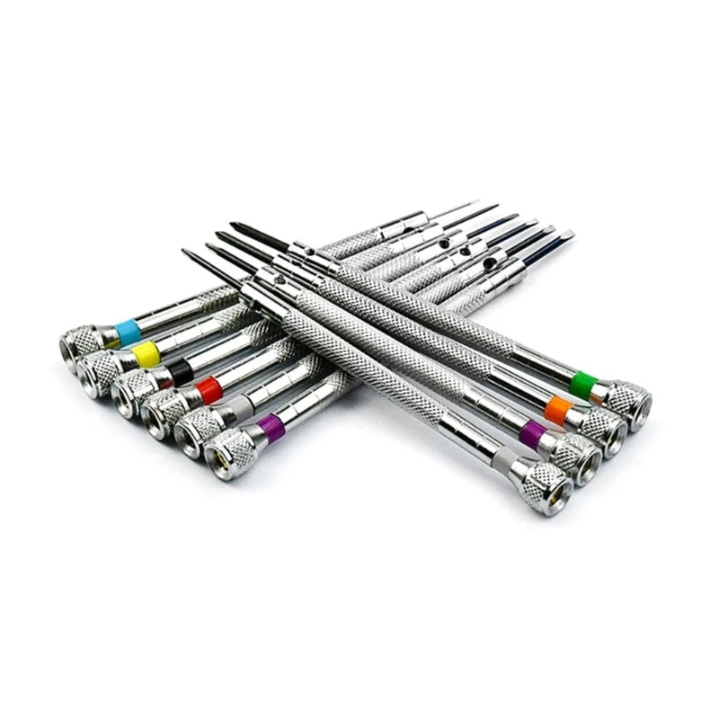 10Pcs Screwdriver Jewelers Screwdriver Set Watch Repair Screwdriver Set