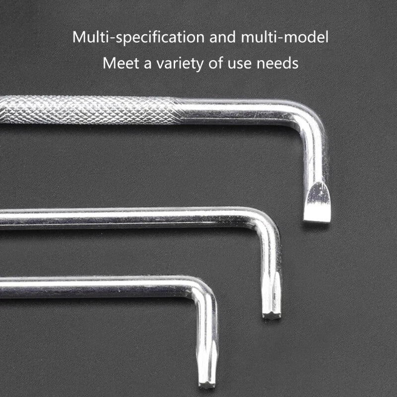 (Pack of 3) Screwdriver Set 3 Pieces ZType Double Head Offset Screwdrivers Set