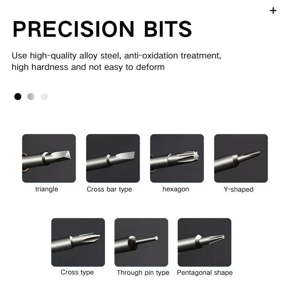 25 IN1 Small Mini Repair Precision Screwdriver Rivet Tool Set Cell Phone Repair