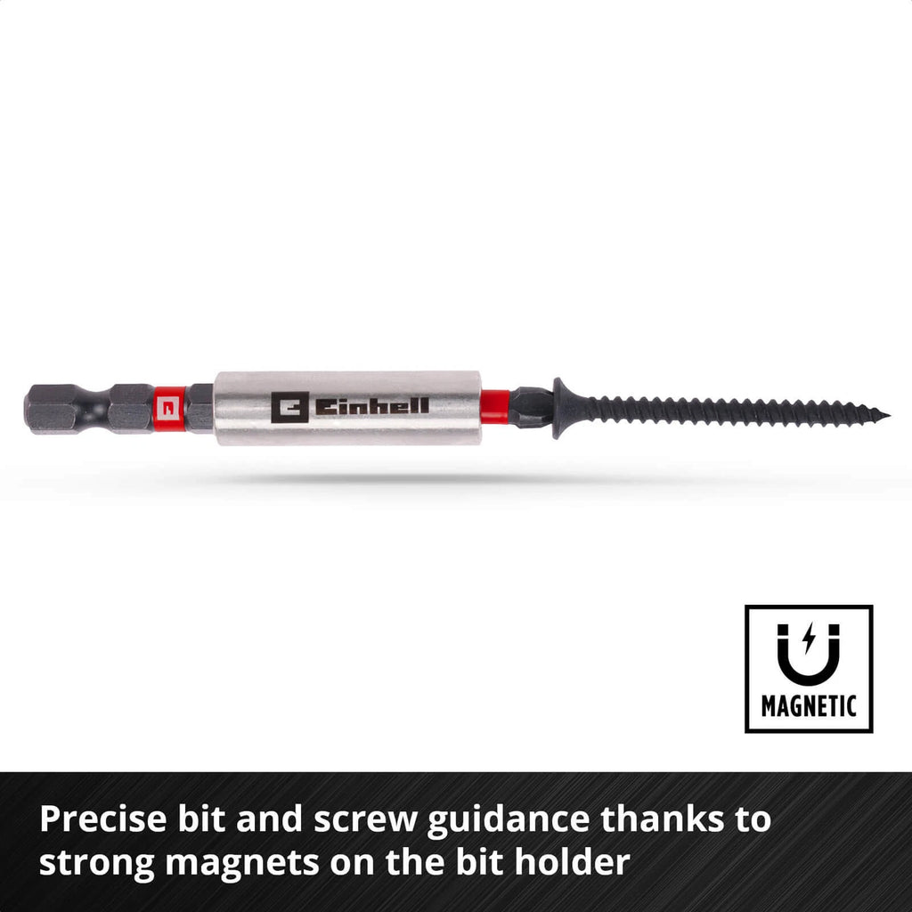 Einhell 38 Piece Impact Screwdriver Bit Set in M Case