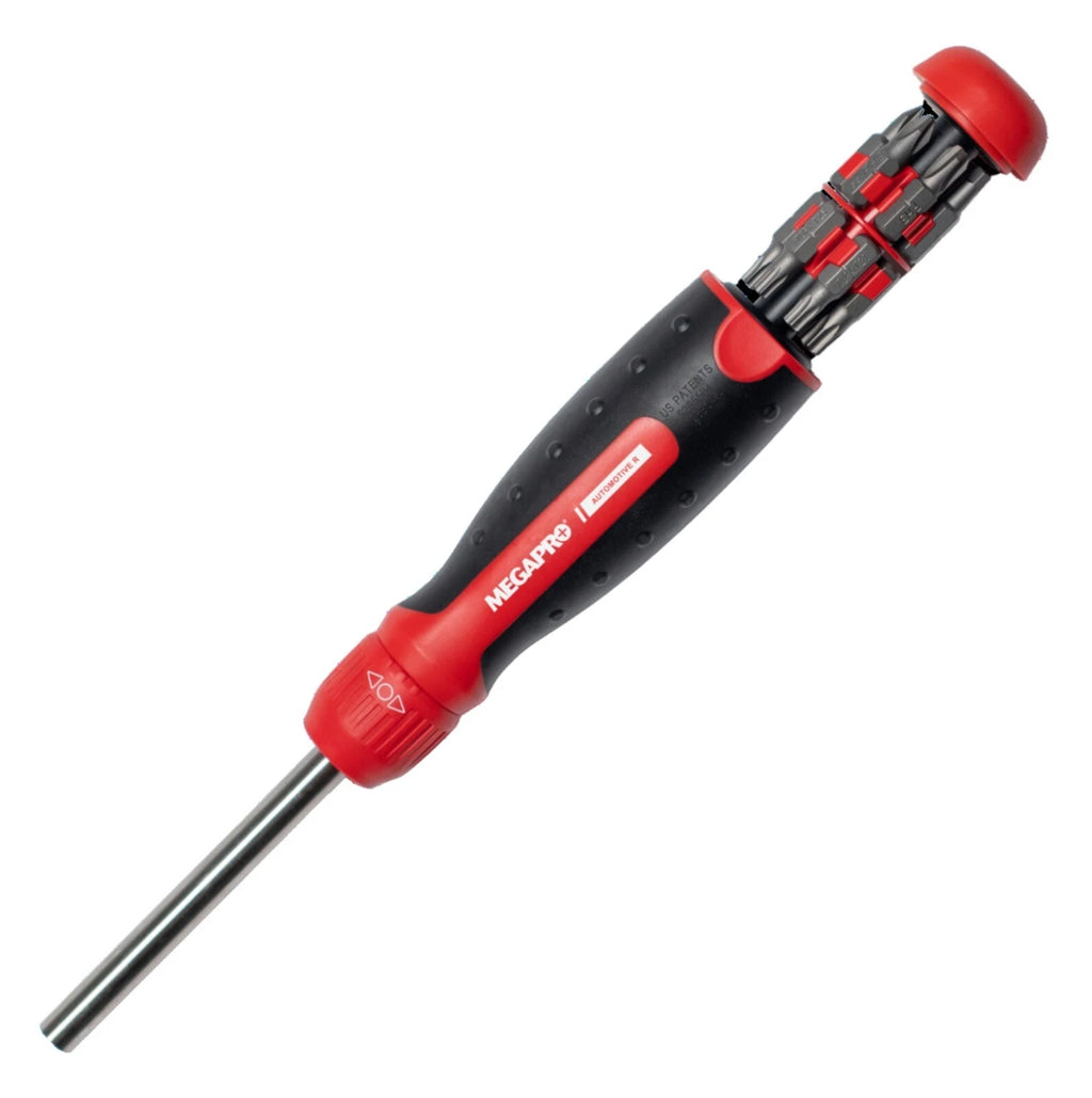 Megapro Ratcheting Automotive Screwdriver Multi-Bit 13 in 1 Torx Phillips Flat