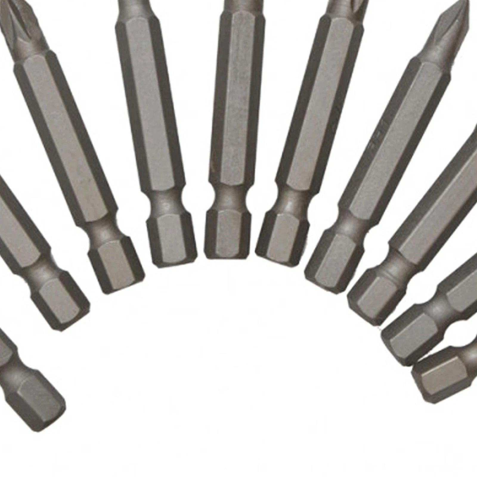 Bluespot 10 Piece Power Bit Set Includes Phillips, Pozi And Slotted Power Bits