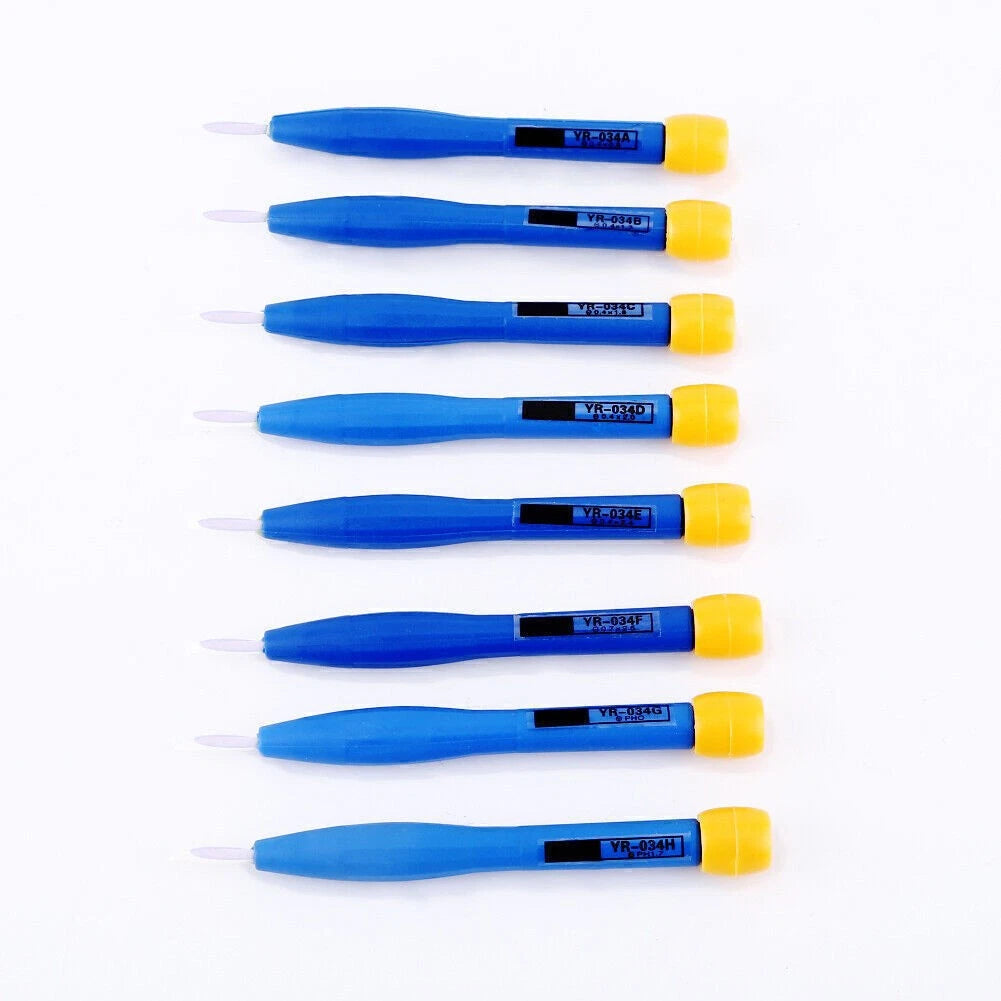 8pcs Adjust Frequency Screwdriver Anti static Plastic Ceramic Set Home Hand