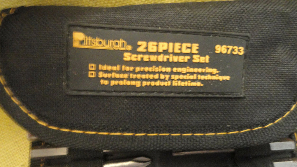 PITSSBURGH 26 PIECE SCRUEDRIVER SET 96733