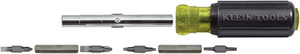 All-in-One 11-in-1 Screwdriver with 6-in-1 Stubby - Perfect for Home and Auto