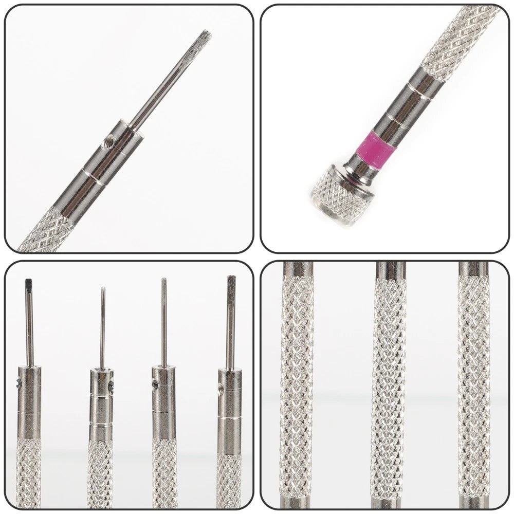 Flat Screwdriver Set Watch Repair Kit Eye Glass Repairing Eyeglass
