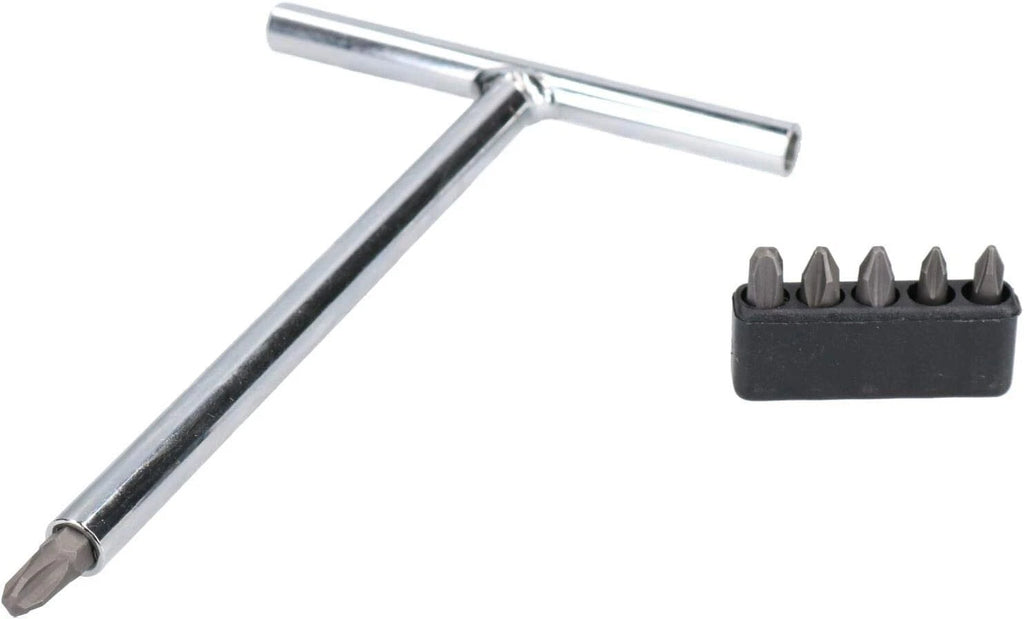 Japanese Jis T Handle Screwdriver Set With Magnetic Bit Holders 80 Characters