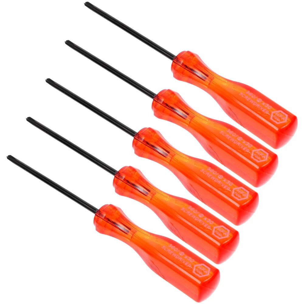 5 Pcs Tri Point Screw Driver Triangular Screwdrivers Small Triwing Set Boy