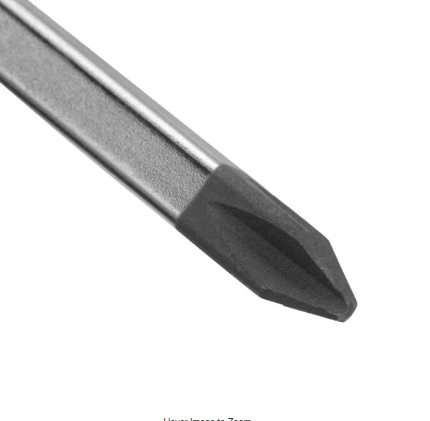 Husky Screwdriver Set 10-Piece Slotted & Phillips Chrome Blade Lifetime Warranty