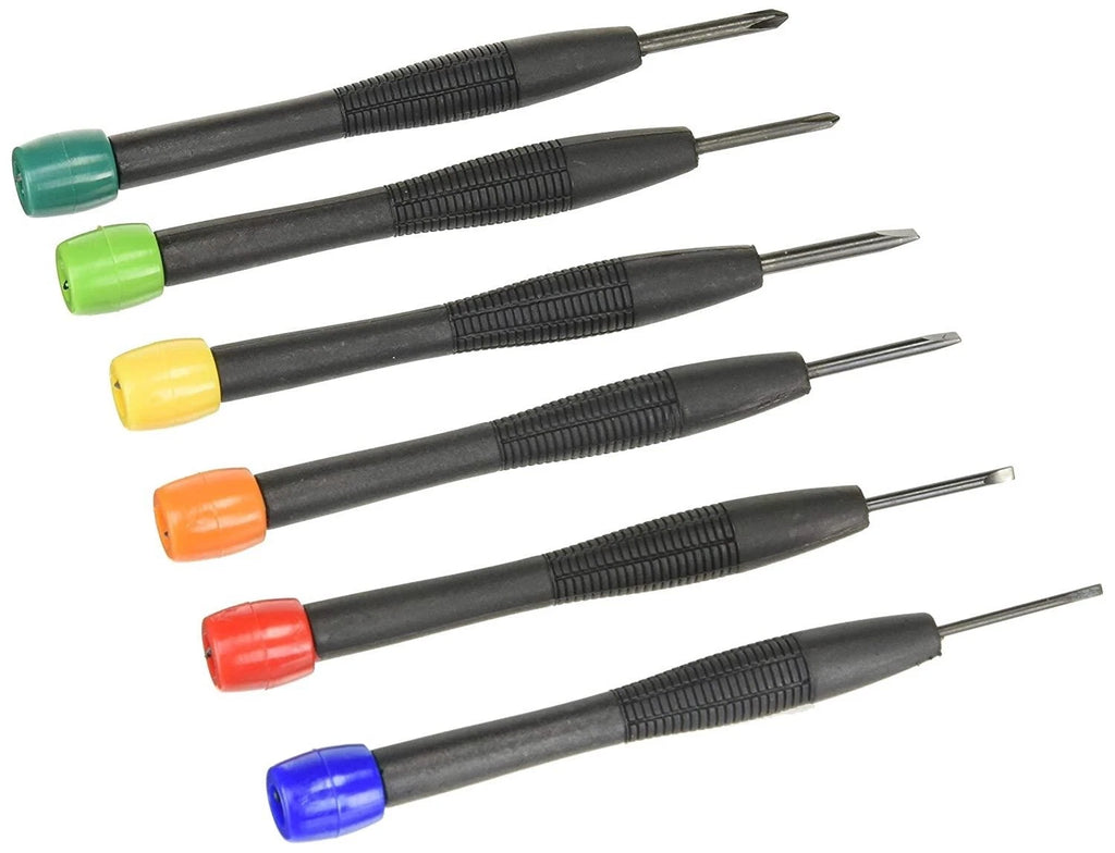 ECHO METAL Fine Precision Screwdriver Set Color Coded - Travel Watch Repair Tech