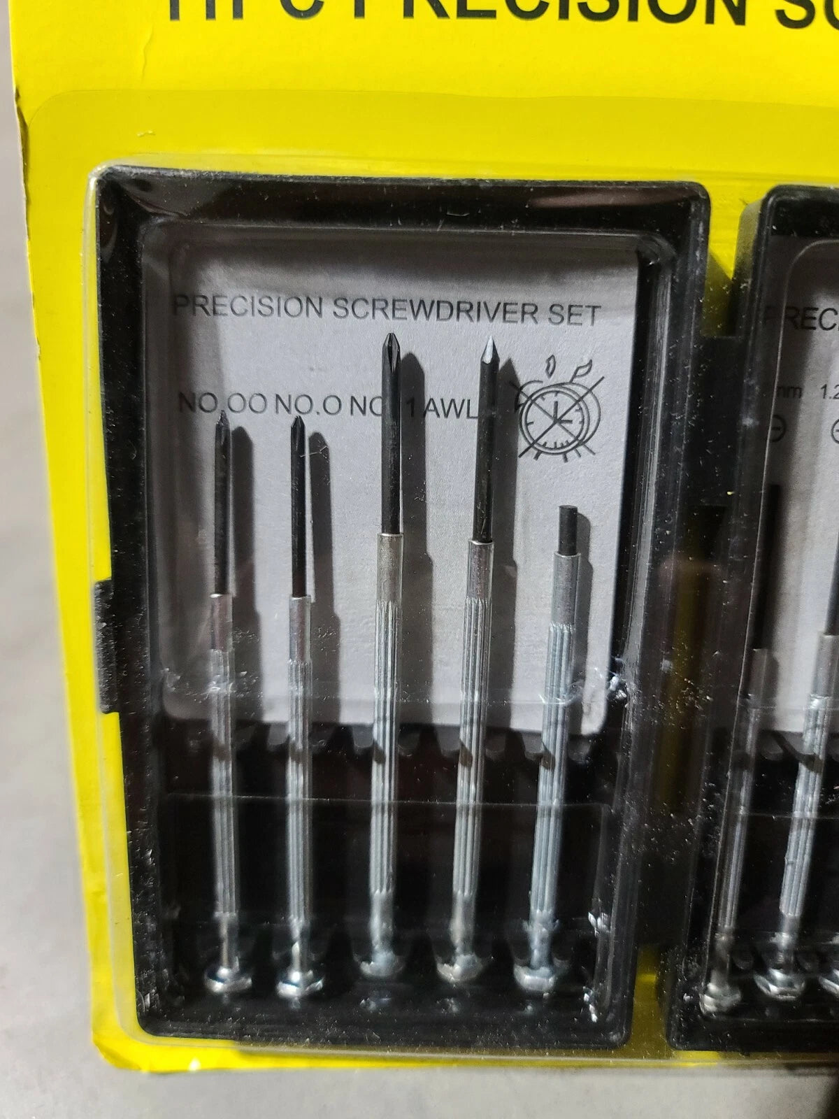 11  Piece Precision Slotted Screwdriver Set with Case(12 pack)